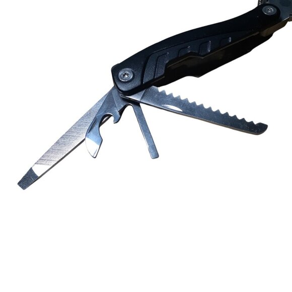 Multi-tool All in One Pliers Bottle Opener Flat & Phillips Screwdriver Saw Knife - Picture 9 of 13